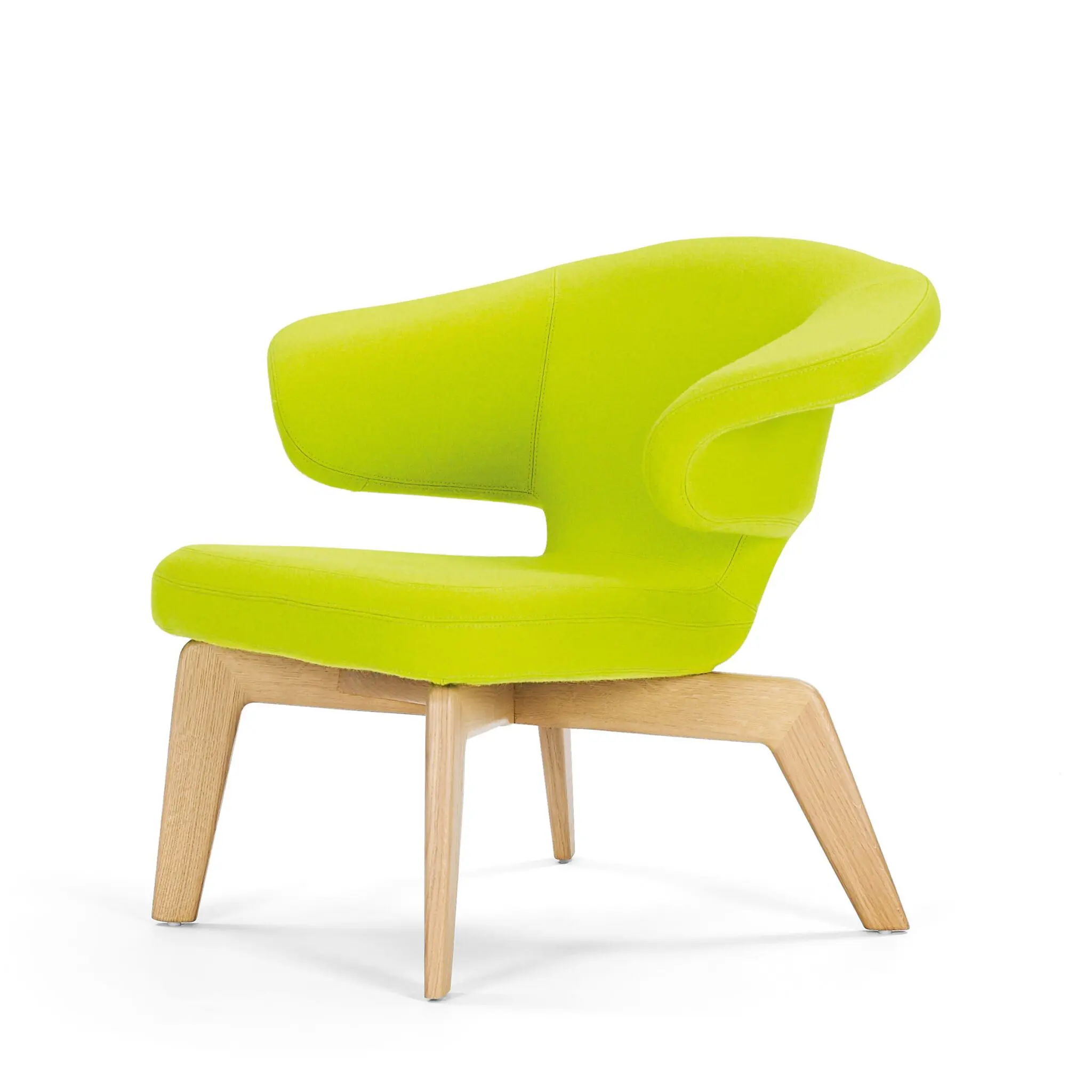 Munich Lounge Chair von Sauerbruch Hutton in massiver Lounge Stuhl von ClassiCon.