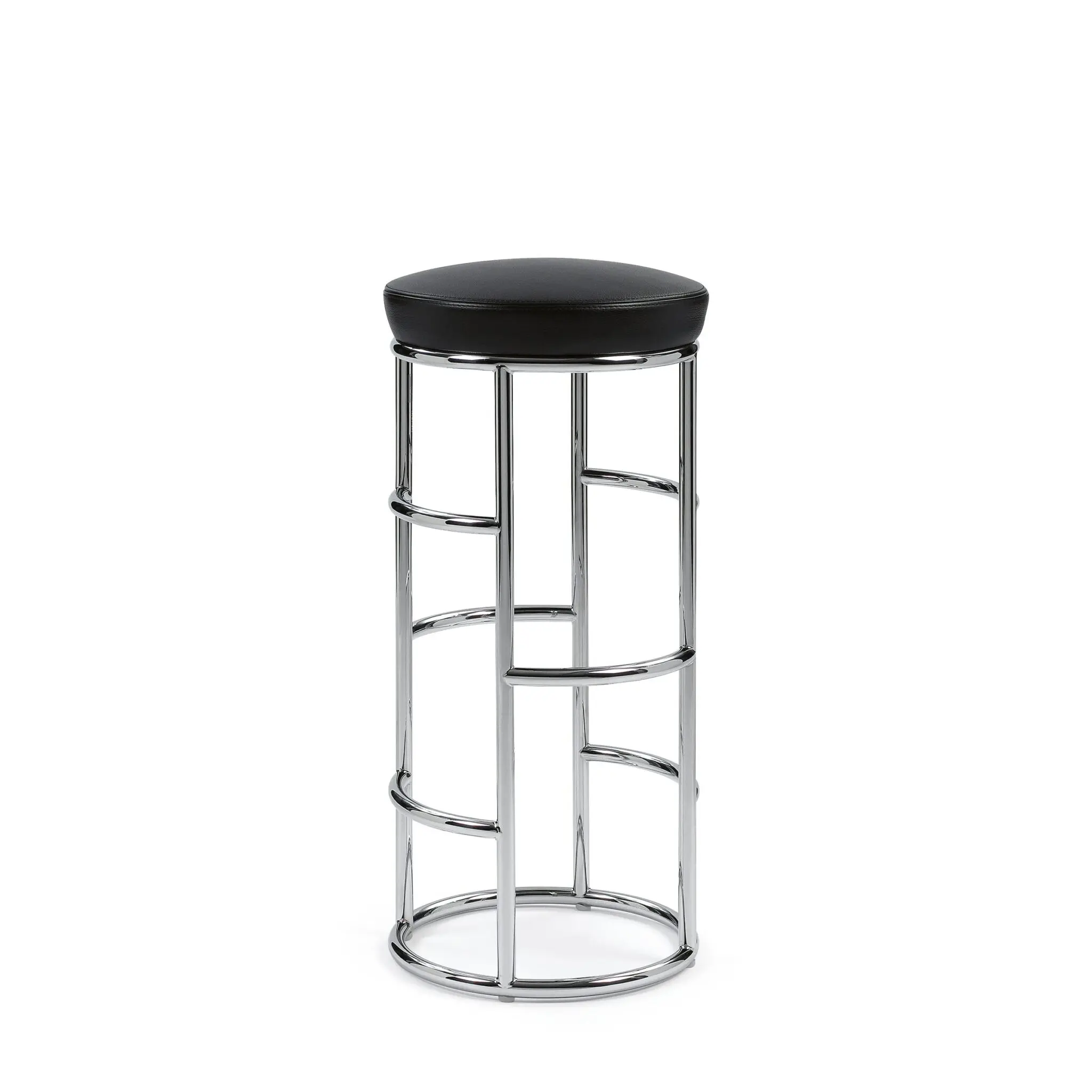 ClassiCon Satish Bar Stool Design-Hocker aus Leder von Eckart Muthesius