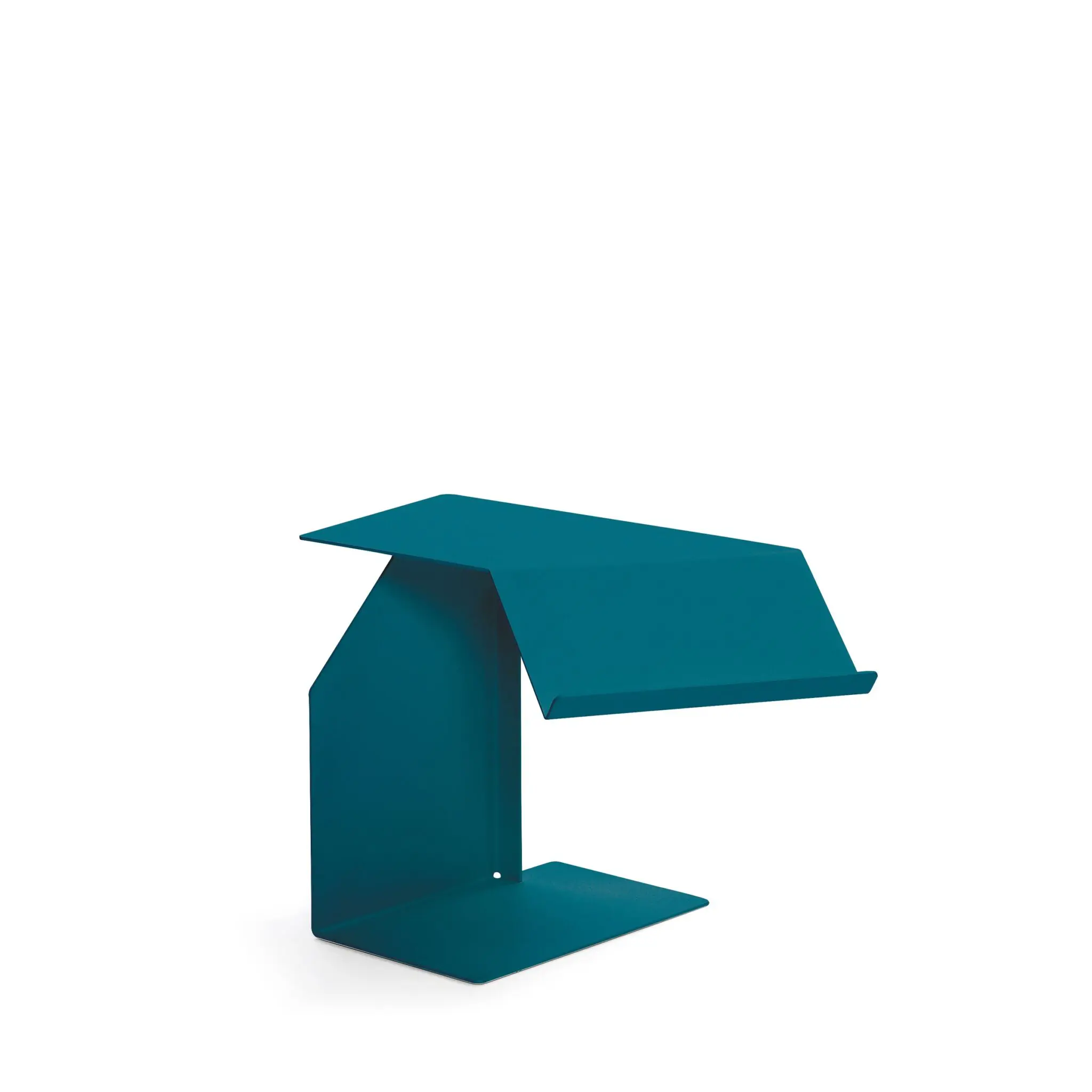 Diana F Side Table von ClassiCon – drehbarer Design-Beistelltisch aus pulverbeschichtetem Stahlblech.